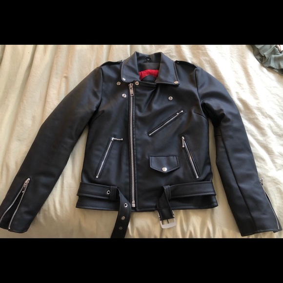 Straight to Hell Vegan Leather Jacket - Picture 5 of 5